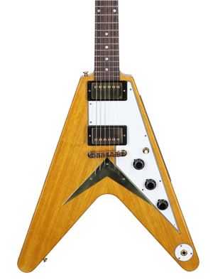 Gibson Custom Shop 1958 Korina Flying V Reissue Electric Guitar with Case